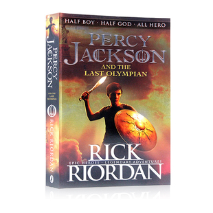 英文原版 Percy Jackson and the Last Olympian (book 5) 波西杰克逊与终之神 平装小说 学生英语课外阅读 Rick Riordan