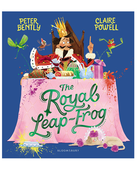 英文原版 The Royal Leap-Frog 皇家青蛙 儿童动物故事图画书 Peter Bently 3岁以上 22年新品