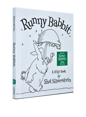 英文原版 Runny Babbit  A Billy Sook 爱心树作者 精装 Shel Silverstein 谢尔希尔弗斯坦 儿童诗词诗歌绘本