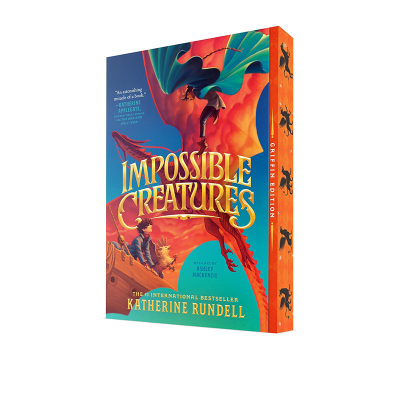 预售 不可能的生物 魔境守护者Impossible Creatures 不可能的生物系列 精装插图版 青少年奇幻冒险章节小说 Katherine Rundell