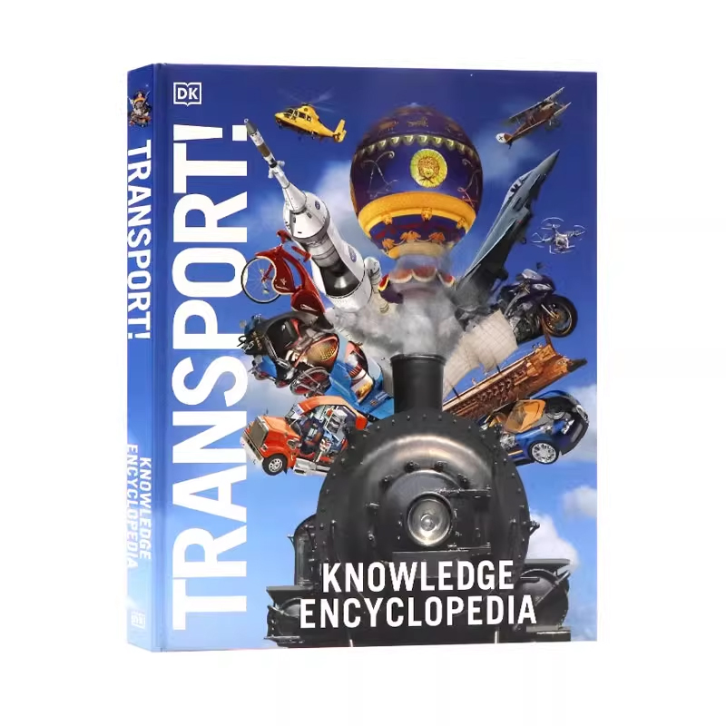 英文原版 DK交通知识百科全书 Knowledge Encyclopedia Transport! 儿童交通百科全彩精美插图DK图解百科精装大开本