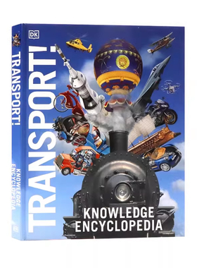英文原版 DK交通知识百科全书 Knowledge Encyclopedia Transport! 儿童交通百科全彩精美插图DK图解百科精装大开本