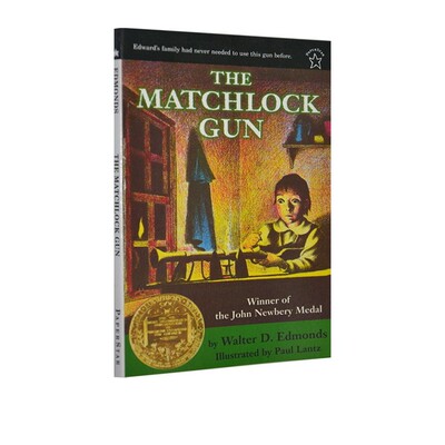 英文原版The Matchlock Gun 火绳枪 1942年纽伯瑞金奖 儿童经典文学 暑期课外小说