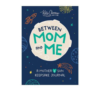英文原版 Between Mom and Me: A Mother and son Keepsake journal 妈妈和我 珍藏日记本