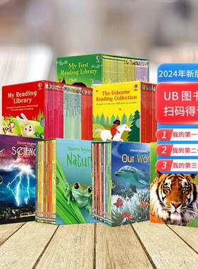 My First Reading Library我的第一个图书馆 Usborne 英文原版初学者 Beginners Our World 初探世界 Nature自然 Animals动物