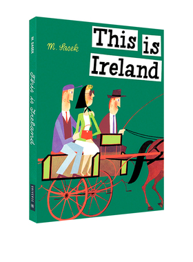 米先生的世界旅游绘本 这里是爱尔兰 英文原版 This is Ireland 精装大开本  青少年人文艺术绘本图画书 捷克插画家Miroslav SaseK