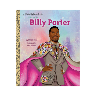 预售 Billy Porter 比利波特 Little Golden Book Biography 姿态 精装影视人物传记小金书 英文原版 儿童阅读