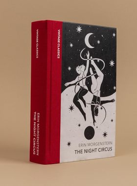 企鹅复古布脊经典系列 夜晚马戏团The Night Circus 英文原版 埃琳 摩根斯顿 Erin Morgenstern VintageClassics四分之一布面