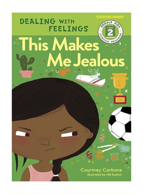 This Makes Me Jealous: Dealing with Feelings (Rodale Kids Curious Readers/Level 2)儿童分级读物  绘本图画书