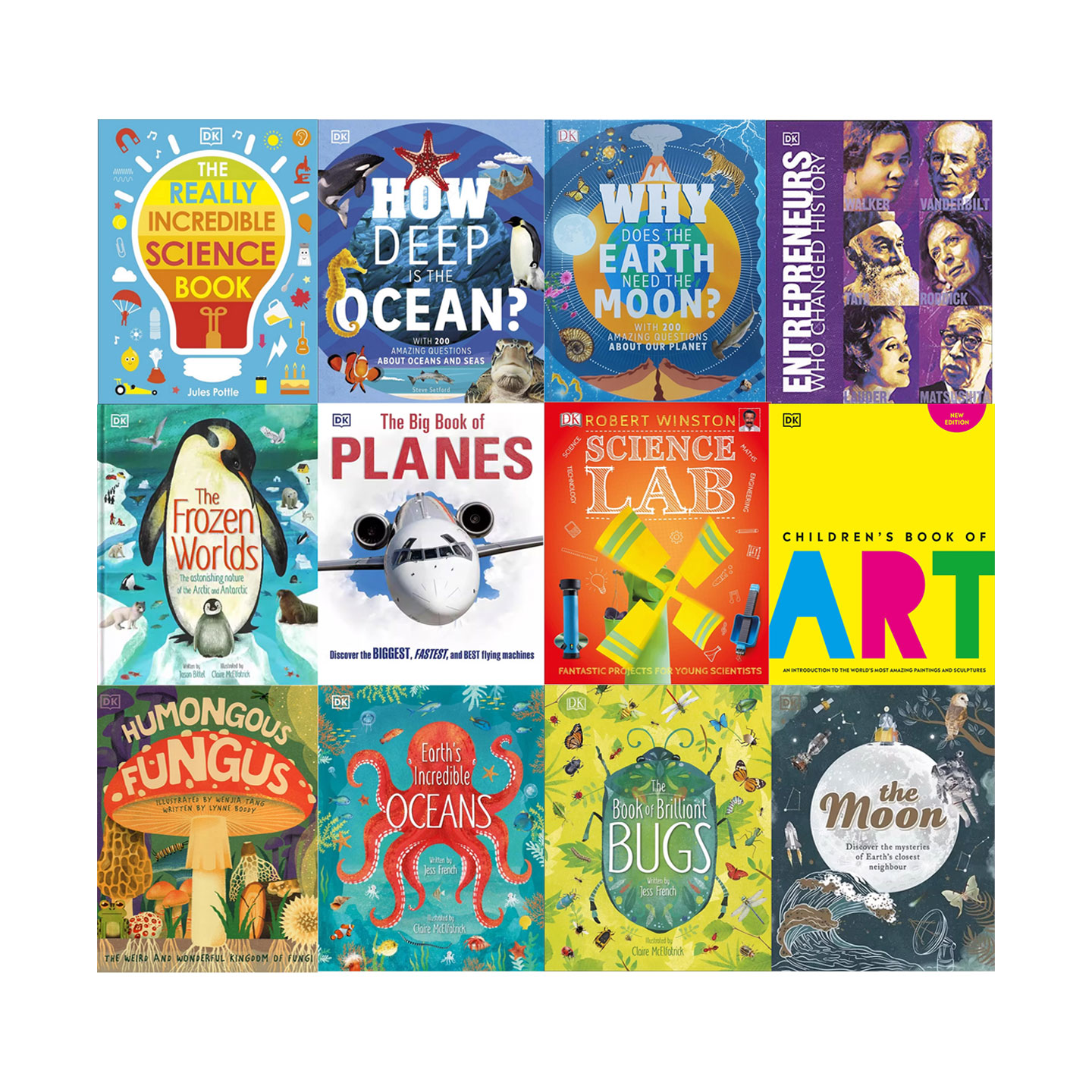 DK Water Cycles水的循环 SuperEarth超级地球 Great Science Experiments伟大的科学实验 自然科学人文历史图解故事百科 英文原版