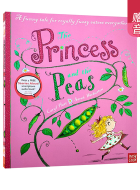 英文原版 Princess Series 公主系列 The Princess and the Peas公主和豌豆 儿童启蒙绘本Nosy Crow Stories Aloud赠官方音频