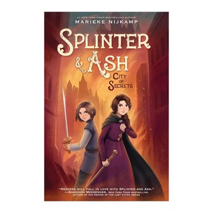 预售 英文原版 Splinter & Ash #2: City of Secrets 碎片与灰烬2：秘境之城 桥梁章节小说 儿童奇幻小说 青少年读物