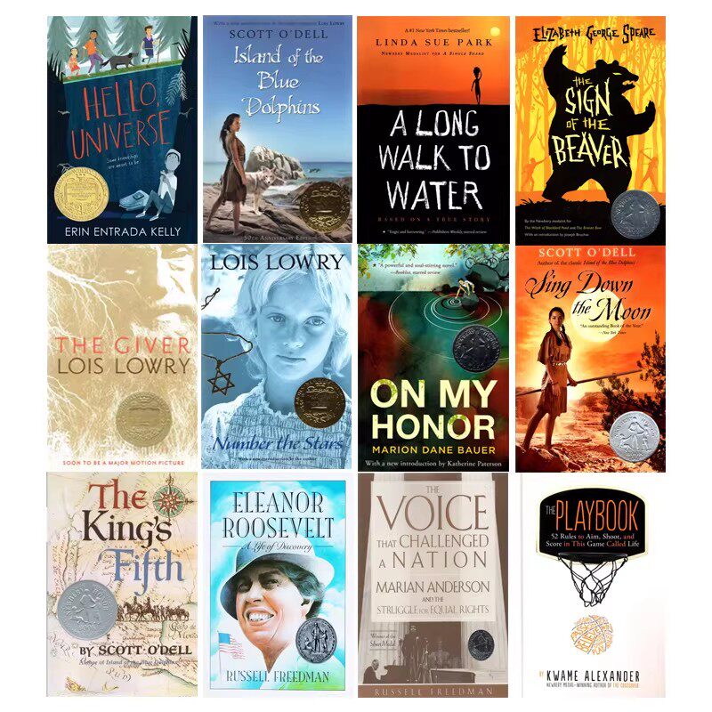 英文原版 纽伯瑞文学小说 12册 Hello Universe/Number the Stars/Giver/Long Walk to Water世界儿童文学名著 中小学课外读物