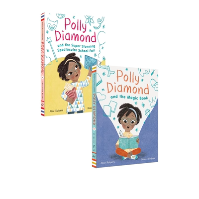 英文原版 Polly Diamond 波莉·戴蒙德  Fox and Chick 狐狸与小鸡系列 Death & Sparkles 死神和独角兽 Dog & Hat 狗和帽子