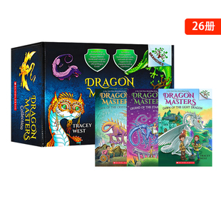 英文原版 Dragon Masters 驯龙大师 共26册 1-23(作者签名版+全彩特别版Griffith's Guide) 24 25 26单册 桥梁章节书