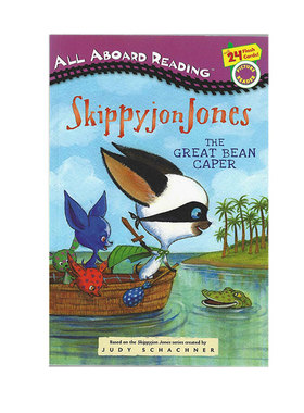 Penguin Group系列 All Aboard Reading The Great Bean Caper 3-6岁培珽推荐书单第1阶段绘本 Judy Schachner