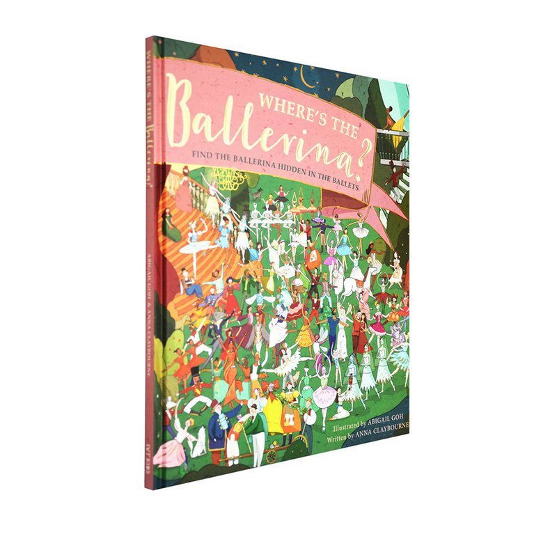 英文原版 儿童绘本 Where's The Ballerina? 巴黎舞演员在哪儿？ 艺术启蒙 儿童启蒙学习英文版