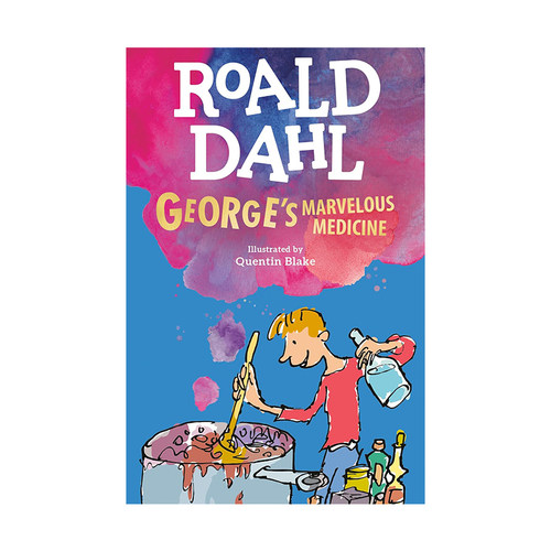 乔治的神奇魔药 George's Marvellous Medicine 罗尔德达尔 Roald Dahl 英文原版儿童小说 小学生初中课外阅读故事书
