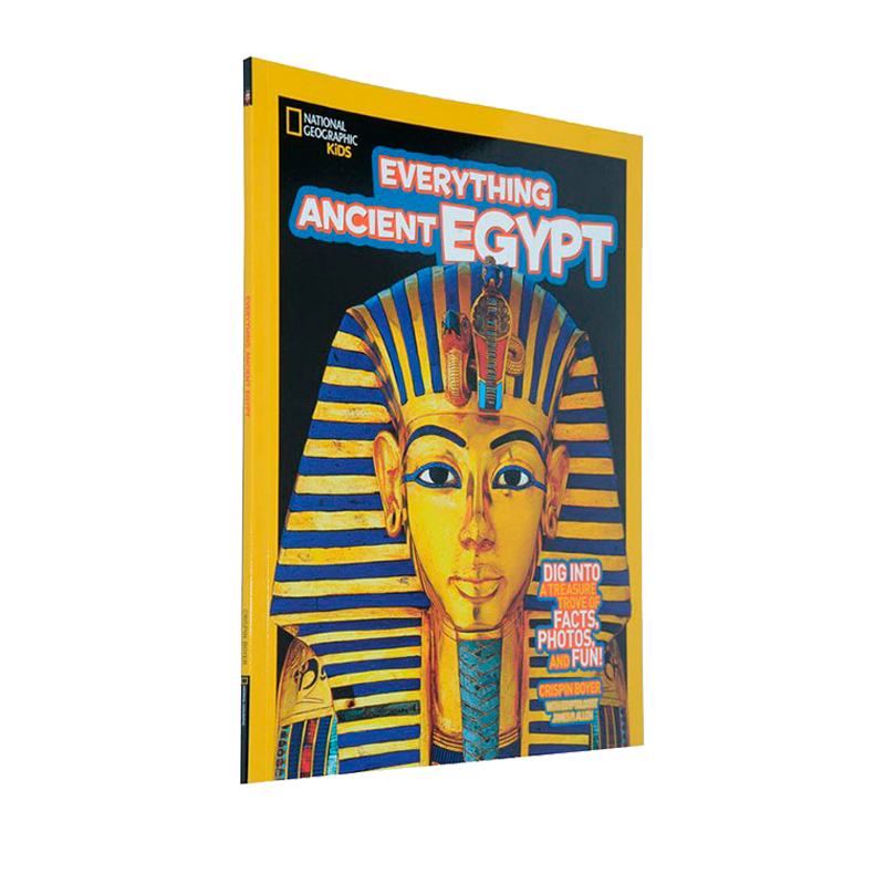 英文原版 National Geographic Kids Ancient Egypt 古埃及王国 美国国家地理 少儿万物百科 STEM科普人文历史