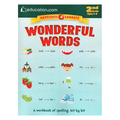 Wonderful Words: a Workbook of Spelling 2nd  奇妙的单词 拼写手册 小学生7-8岁拼写练习册
