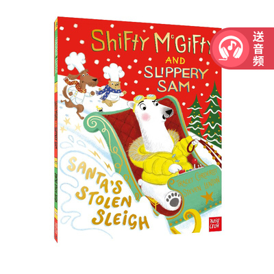 英文原版强强和盗盗圣诞节主题