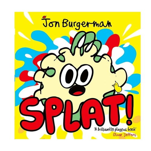 英文原版 牛津精品绘本 啪叽 SPLAT! 大开本 Jon Burgerman作品合集 儿童趣味图画书