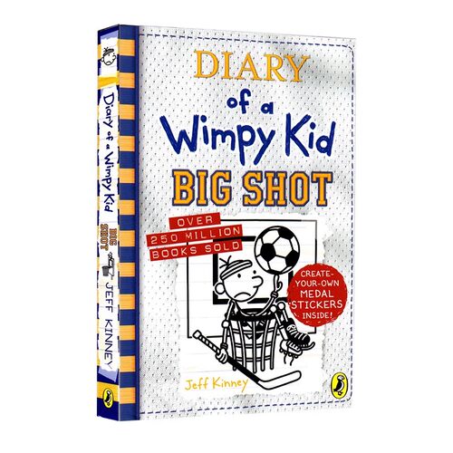 小屁孩日记#16 Diary of a Wimpy Kid: Big Shot: Book 小鬼日记 英文原版儿童幽默小说 小学生成长阅读 Jeff Kinney