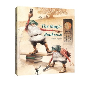 童话故事绘本图画书 罗伯特.英潘 Magic Ingpen Robert 安徒生大插画奖大师 经典 魔法书架 Bookcase The 英文原版