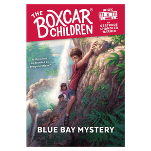 棚车少年 中小学英语阅读提升 Mysteries Blue Bay Children Book 儿童初级英语章节小说 The Mystery Boxcar