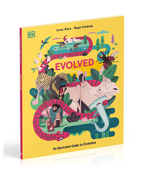 英文原版 DK少儿百科 Evolved 图解物种进化知识 百科图解指南 自然动植物科普大全书
