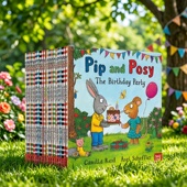 Bluey Day Posy balloon 波西和皮普 Big and 小猪小象 Snowy Pip 儿童英语启蒙故事绘本合集 The 花钱兔理财 小蓝狗布鲁伊