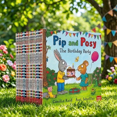 波西和皮普经典启蒙绘本合集