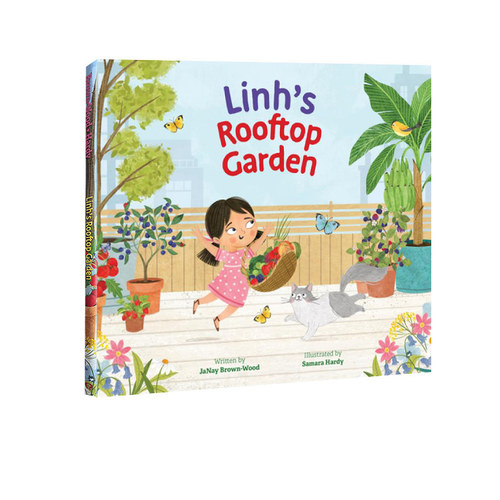 英文原版Linh的屋顶花园