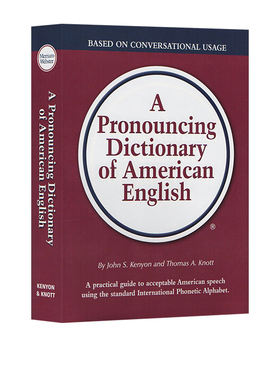 英文原版 韦氏词典美国谚语A Prounouncing Dictionary of American English 精装版 名言警句 谚语 英语学习 工具书
