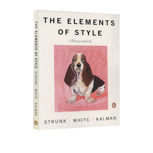 预售 英文原版 The Elements of Style 风格的要素 经典写作文体指南插画版 纽约时报畅销书 夏洛的网作者EB怀特推荐 写作指导书