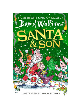 预售 英文原版 David Williams 新作 Santa & Son 圣诞老人和儿子 圣诞节 大卫威廉姆斯幽默小说