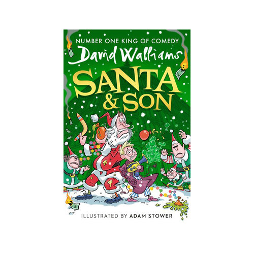 英文原版 David Williams 新作 Santa and Son 圣诞老人和儿子 圣诞节 大卫威廉姆斯幽默小说