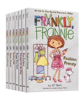 英文原版 Frankly, Frannie 系列 7册合售 儿童章节桥梁读物 7-14岁 中小学课外阅读