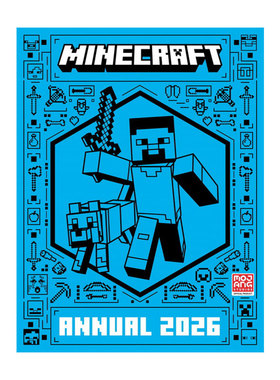 预售 我的世界 年鉴2026 英文原版 MC游戏周边书 Minecraft Annual 2026 Mojang AB 性格测试 游戏技巧 生物桌游 生存挑战
