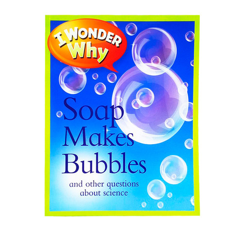 英文原版 I Wonder Why Soap Makes Bubbles 十万个为什么 I Wonder Why 少儿百科全书 儿童科普读物 英语辅导课外训练阅读图画书