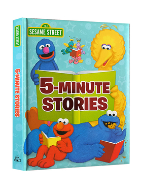 英文原版 芝麻街5分钟故事 19个芝麻街故事合辑 Sesame Street 5-Minute Stories