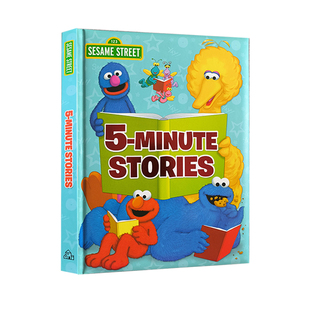 Sesame 19个芝麻街故事合辑 Street Stories 英文原版 Minute 芝麻街5分钟故事