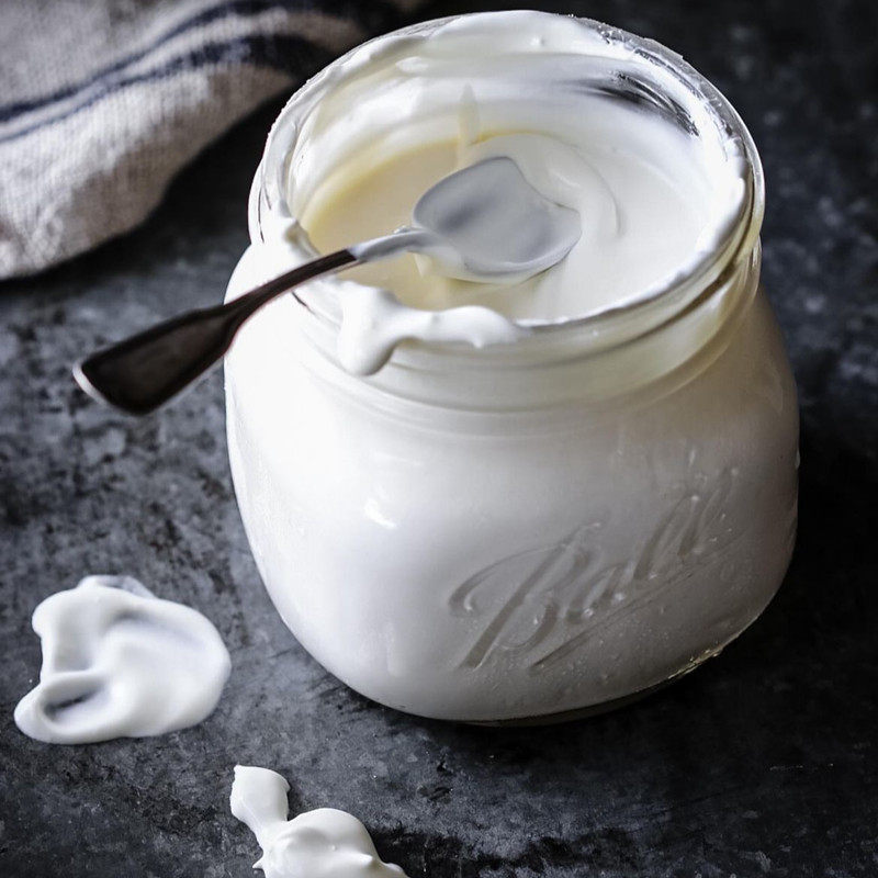 法国原装进口伊斯尼即食烘焙酸奶油芝士Creme Fraiche 天然发酵