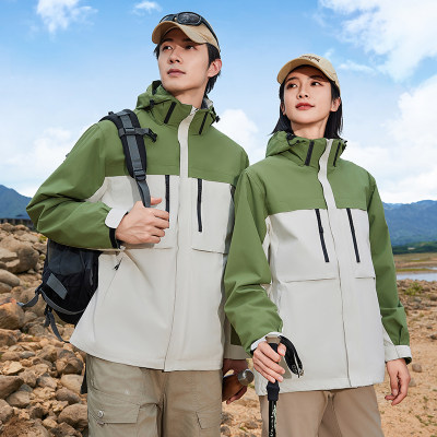 2025新款三合一冲锋衣银狐绒内胆