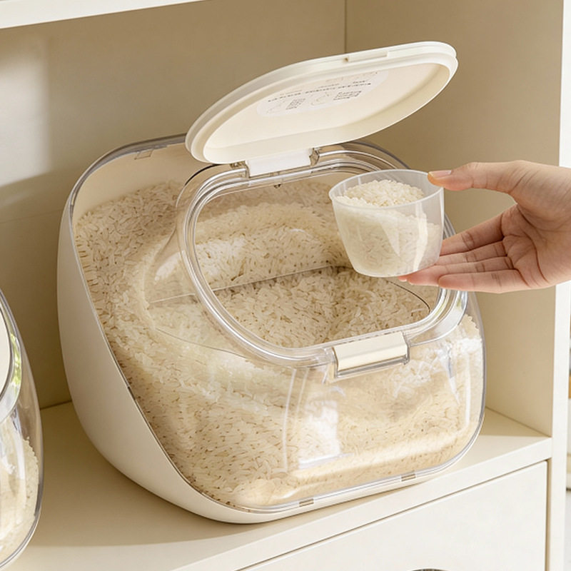 食品级米桶家用2026新款米缸面粉储存罐密封储粮桶装米箱防虫防潮,厨房/烹饪用具,米桶/米缸,淘宝优惠券,粉丝福利购,淘宝优惠卷