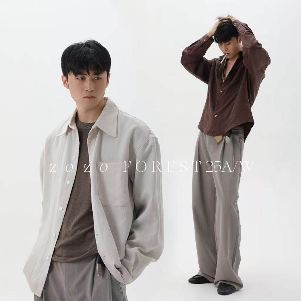 ZOZOFOREST97天丝莱赛尔衬衫