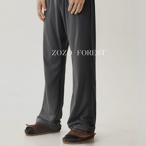 ZOZOFOREST冰皮凉感弯刀休闲裤
