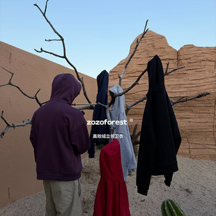 ZOZOFOREST【3304】“SCUBA忍者连帽卫衣”加绒都市休闲运动卫衣