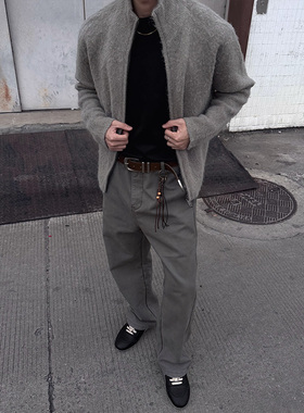 ZOZOFOREST【3298】“老妹3.0”加绒硬挺美式复古水洗工装休闲裤