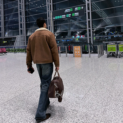 ZOZOFOREST黑标系列羊羔绒夹克